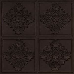 Black Ceiling Tile Design 129