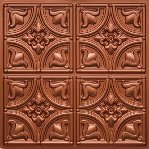 Faux Copper Ceiling Tile Design 148