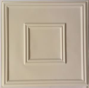Creme Plastic Ceiling Tile Design 208