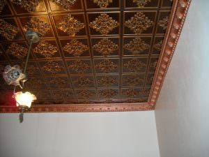 Faux Antique Copper Ceiling tile Design 129