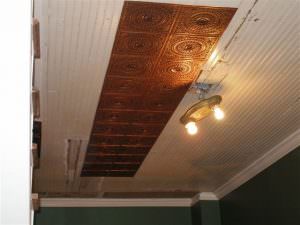 Faux Antique Copper Glue Up Overlapping Edges Design 117