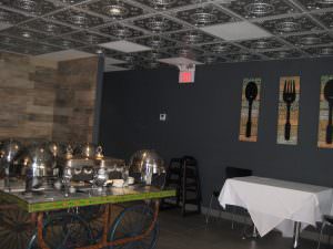 Faux Silver Ceiling Tille Design 27