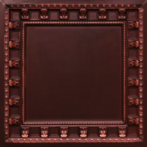 Faux Antique Copper Ceiling Tile Design 236