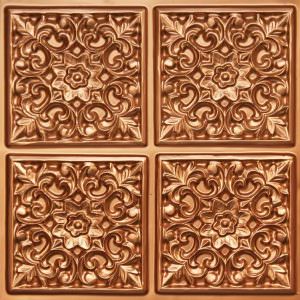 Faux Gold Design 109 Ceiling Tile