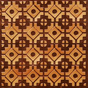 Faux Antique Copper Ceiling Tile Design 140