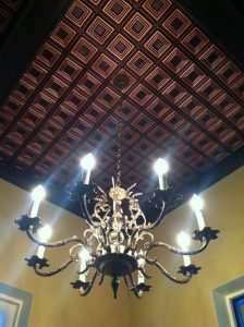 Faux Antique Copper Ceiling Tile Glue Up Design 153