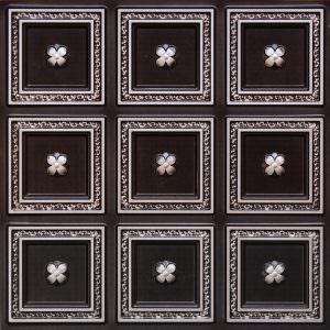 Faux Antique Silver Ceiling Tile Design 239