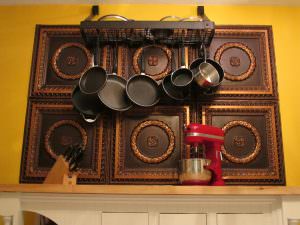 Faux Antique Copper Wall Decoration Design 210