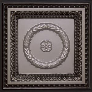 Faux Silver Antique Silver Ceiling Tile Design 210