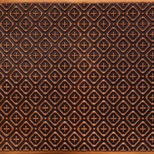 Faux Antique Gold Kitchen Back Splash Design WC 70