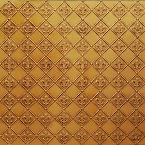 Fleur de Lis Wc-80 Antique Gold