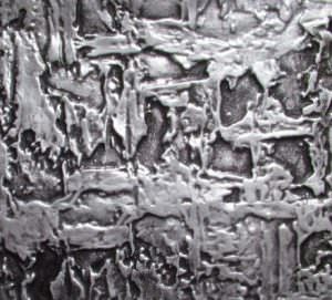 Faux Antique Silver WC-40 Kitchen Backsplash