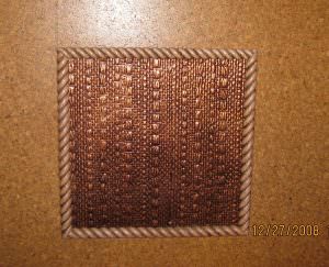 Faux Antique Copper WC-10 PVC Back Splash
