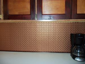 Faux Copper WC-20 PVC Kitchen Backsplash
