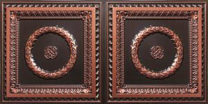 Faux Antique Copper Ceiling Tile Design 8210