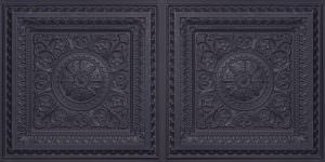 Faux Black Design 8223 ceiling Tile