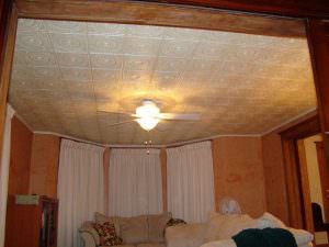 Cream Pearl Ceiling tile Design 117