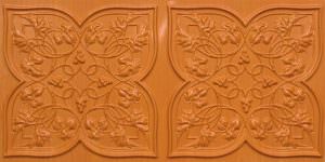 Faux Teakwood Design 8212 PVC Ceiling Tile