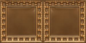 Faux Antique gold Ceiling tile Design 8236