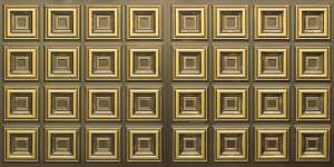 Antique Brass Design 8270 PVC Ceiling Tile