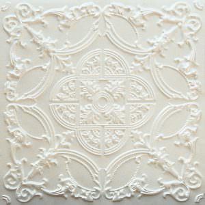 White Pearl Ceiling Tile Design 218