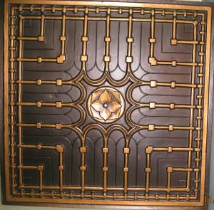Faux Antique Copper Ceiling Tile Design 301