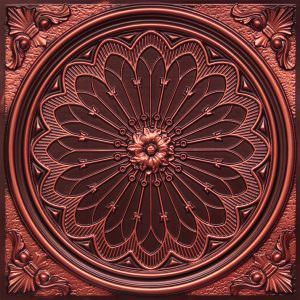 Faux Antique Copper Ceiling Tile Design 238