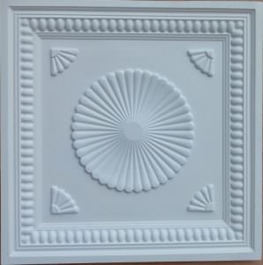 White Matt Ceiling Tile Design VC 4