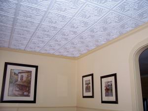 White plastic Ceiling Tile Design 205