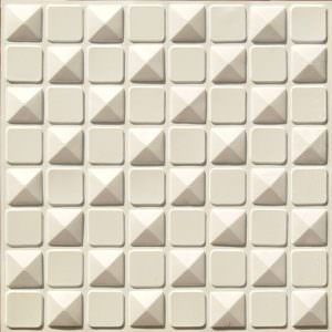 White Matt Plastic Ceiling Tile Design 123