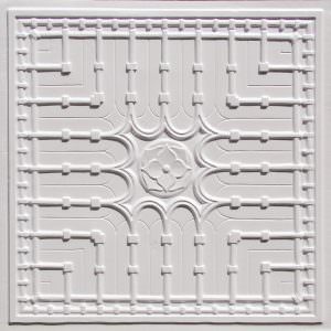 White Pearl Ceiling Tile Design 301
