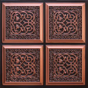 Faux Antique Copper Ceiling tile Design 231