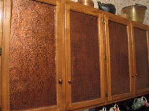 Decorate Kitchen Cabinets PVC Back splash WC-30 Antique Copper