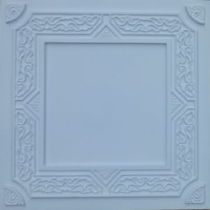 White Matt Drop-in Grid Ceiling Tile Design 304