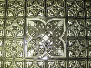 Faux Antique Silver Ceiling Tile Design 148 & 217