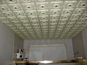 Cream PVC Ceiling Tile Design 118