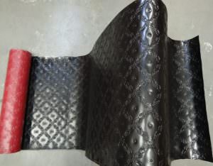 Black Gloss WC-90 Kitchen Backsplash PVC