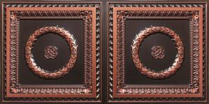 Faux Antique Copper Ceiling Tile Design 8210