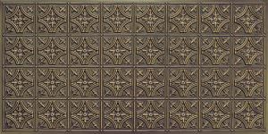 Antique Brass Design 8150 Plastic Ceiling Tile