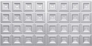 Faux Silver Design 8270 PVC Ceiling Tile