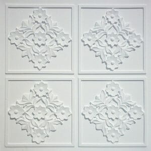 White Ceiling Tile Design 129